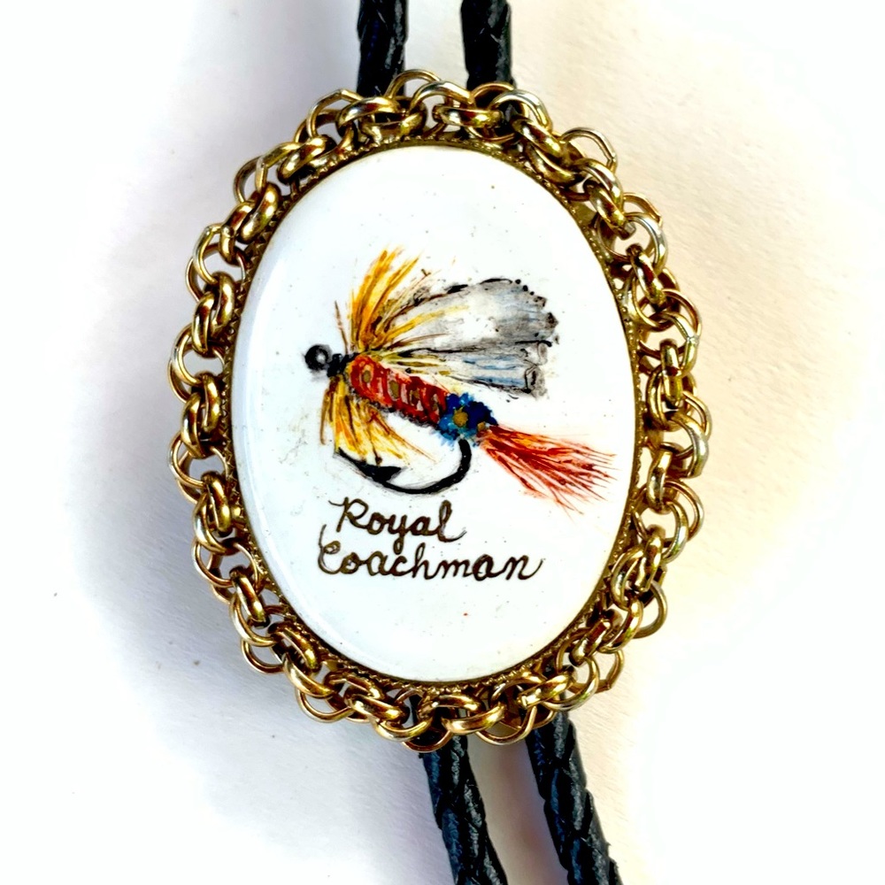 Fly Fishing Bolo Tie